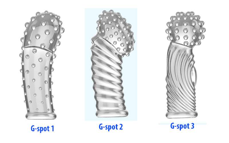 Bao cao su ngon tay G-spot 1,2,3